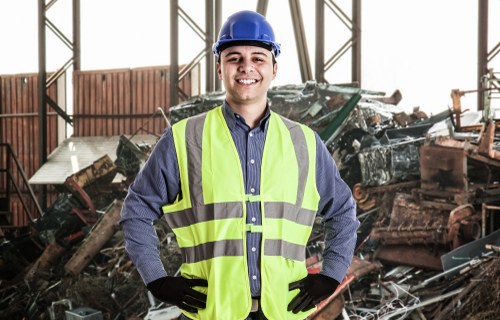 Proper disposal of old furniture during garage clearance
